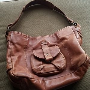 Banana republic leather purse